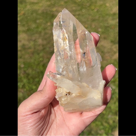 {Golden Healer} Hematoid Quartz Lemurian Twin - Picture 4 of 10